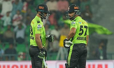 Lahore Qalandars Fakhar Zaman and Abdullah Shafique Lahore Qalandars Fakhar Zaman and Abdullah Shafique
