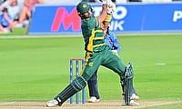 Sammy King of Notts Outlaws batting during the Metro Bank 1 Day Cup