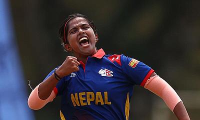 Puja Mahato stars with bat and ball for Nepal