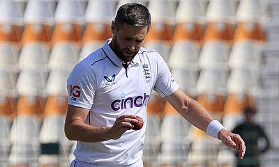 England's Chris Woakes